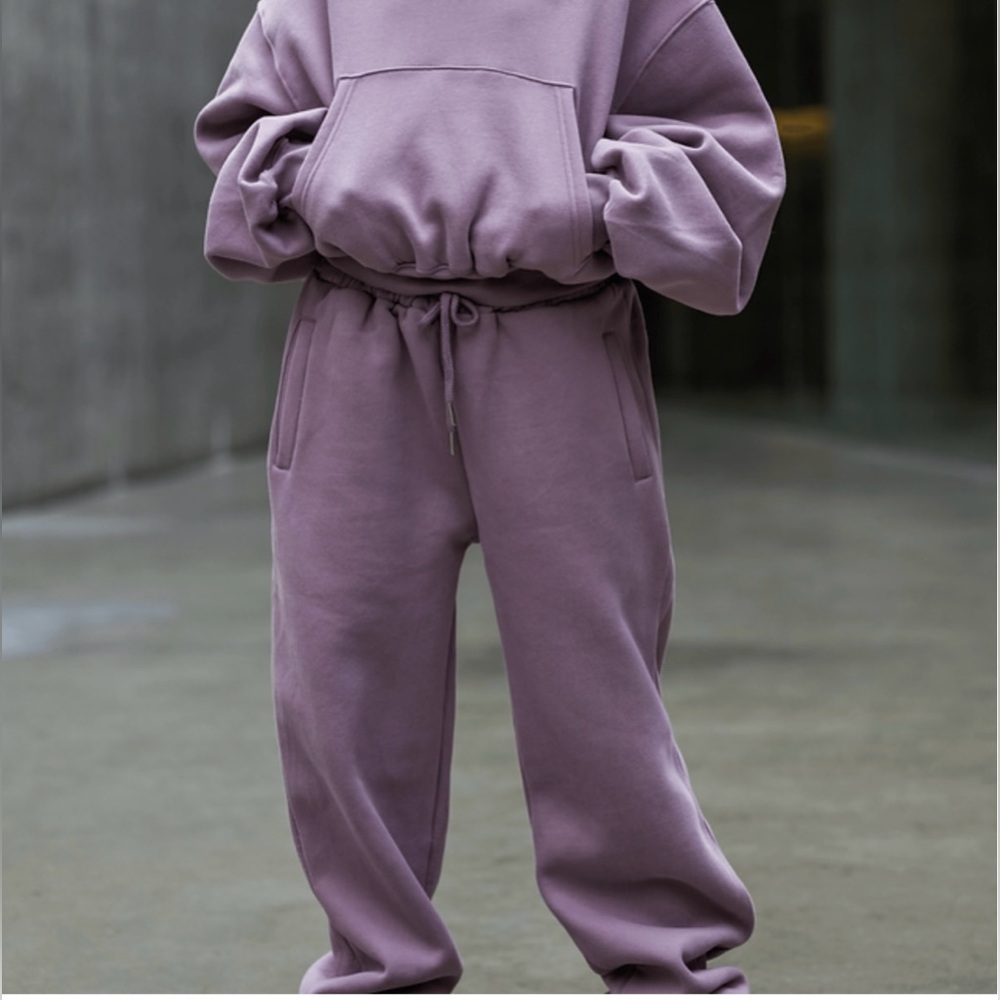 Way She Goes - Dusty Lilac Rose | Oversized Lounge Sweatpants